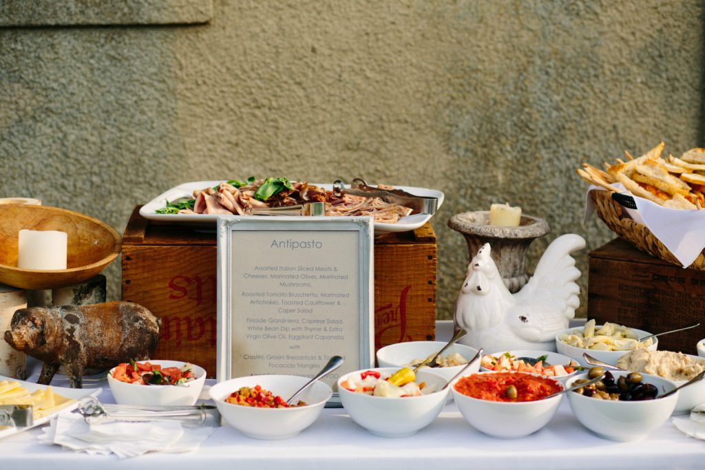 Antipasto display